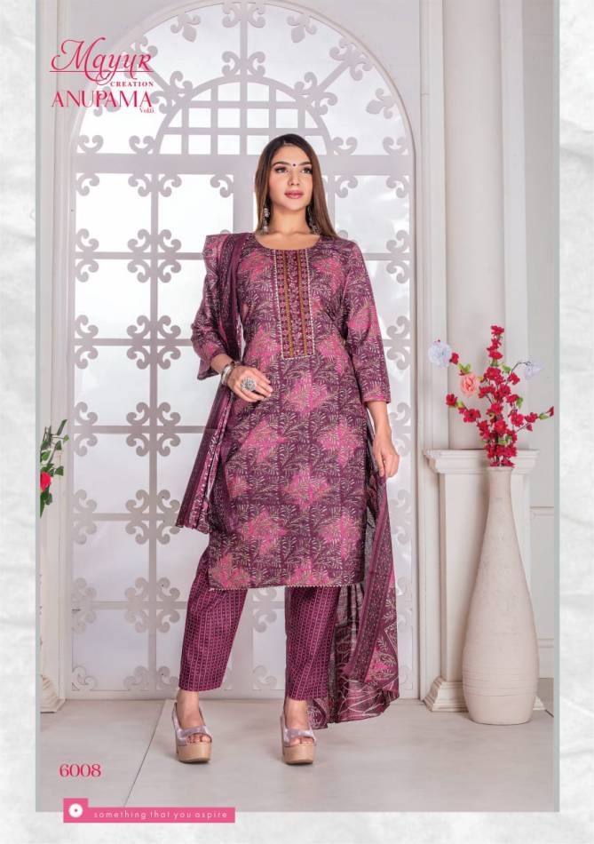 Anupama Vol 6 By Mayur Printed Pure Cotton Dress Material Wholesalers In Delhi
